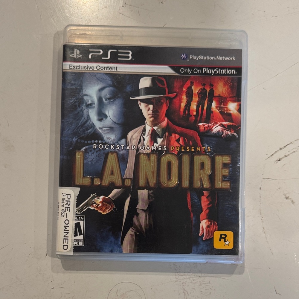 L.A. Noire PS3 Game